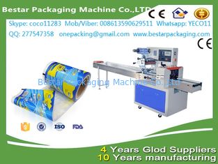 Laminated plastic packaging candy metalic stretch film ,use for flow pack machine